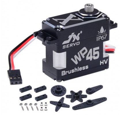 45kg Full Waterproof CNC Brushless Servo