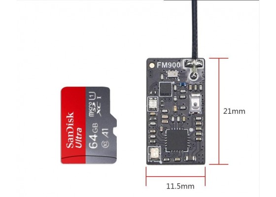 FM900 Alıcı RSSI/ FASST Protokol SBUS/FUTABA/2.4G