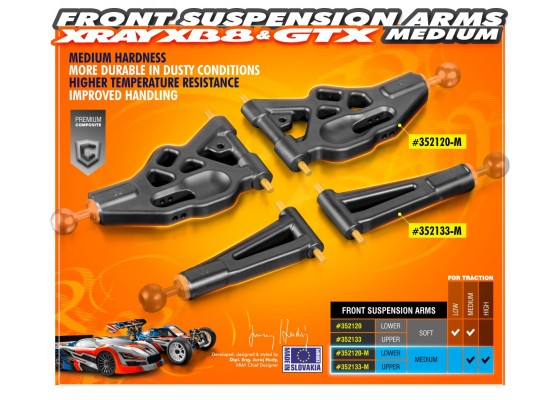 XB8 Front Lower Suspension Arm