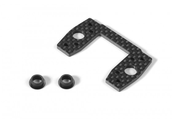 XT8 Graphite Center Diff. Mounting Plate
