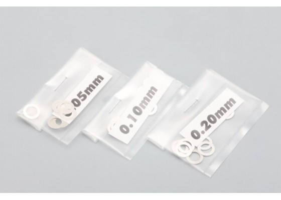Spacer Shim Set Stainless 5,0mm