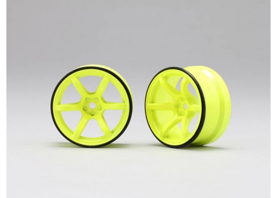 High Traction Type Drift Wheel 6mm Offset - Yellow